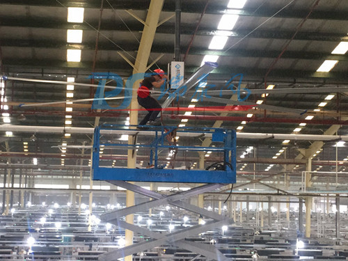 為什么高大型廠房更適合安裝大型工業(yè)吊扇？瑞泰風(fēng)環(huán)?？照{(diào),冷風(fēng)機(jī)